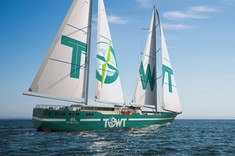 Żaglowy statek towarowy z systemem CPDev opracowanym w Katedrze Informatyki i Automatyki,