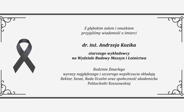 Zmarł Andrzej Kozik